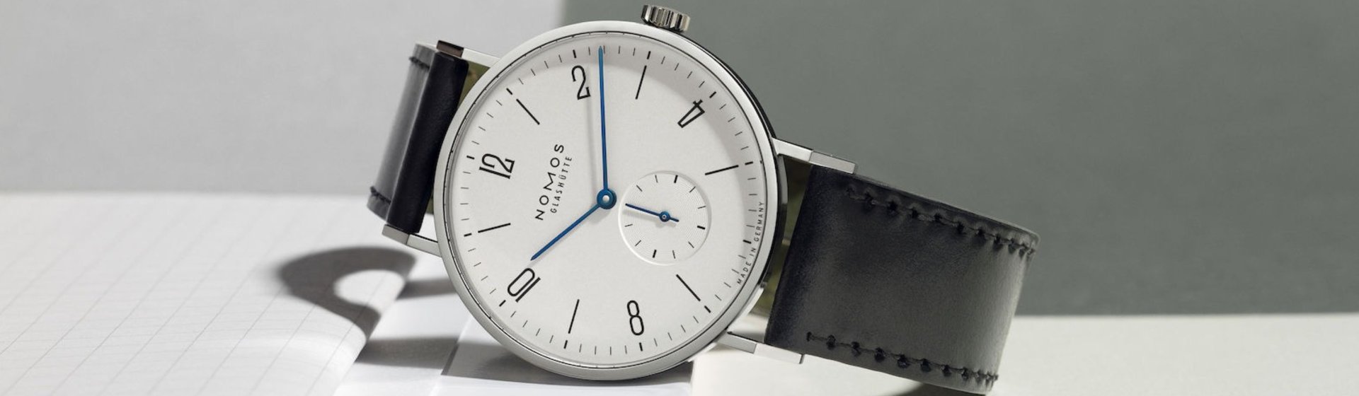 Nomos Uhren Banner Desktop