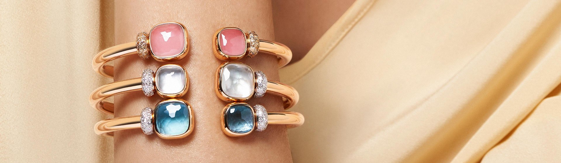 Pomellato Armschmuck Slider 3840x1120px